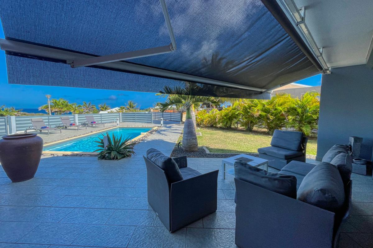 9 Location villa Andrea 3 chambres 6 personnes vue mer et piscine à sainte anne en guadeloupe - vue d'ensemble